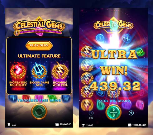 Celestial Gems Features