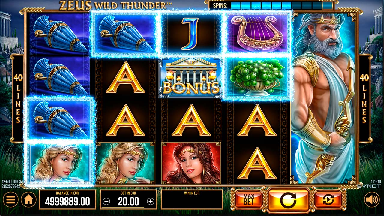 Zeus Wild Thunder Slot