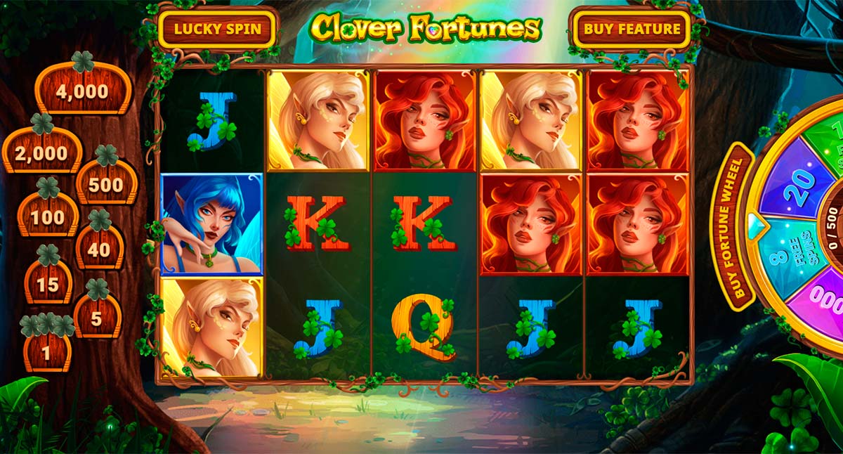 Clover Fortunes by Four Leaf Gaming and Relax Gaming