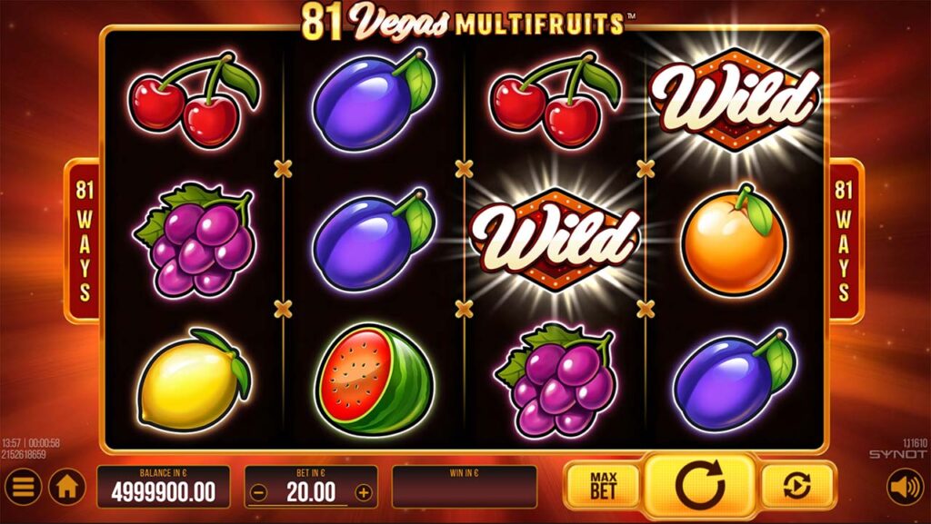 81 Vegas MultiFruits Slots