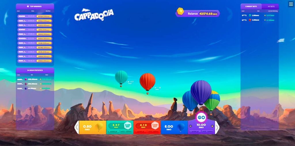 Cappadocia Crash Game Screenshot