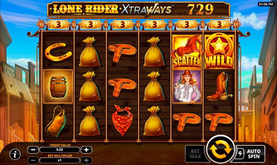 Lone Rider Xtraways Slot