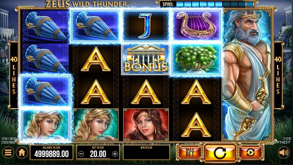 Zeus Wild Thunder Slot