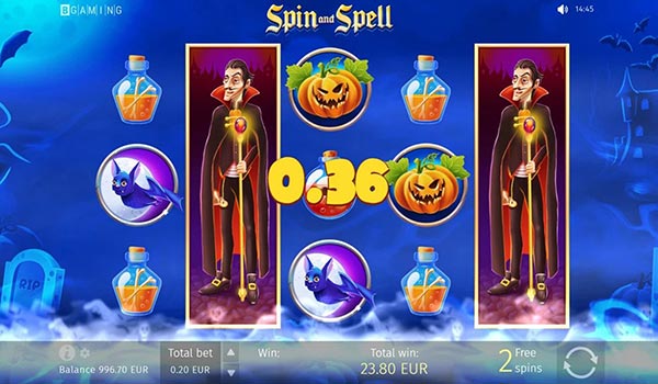 Spin and Spell Slot