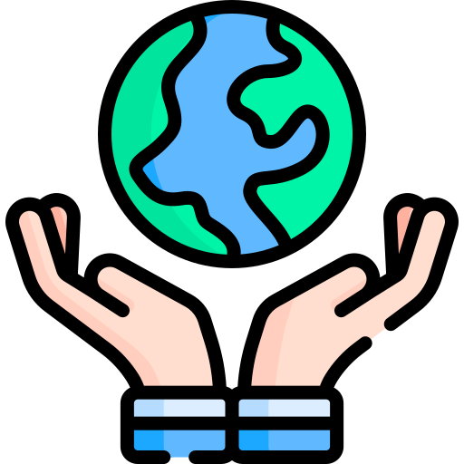 Icon responsible earth