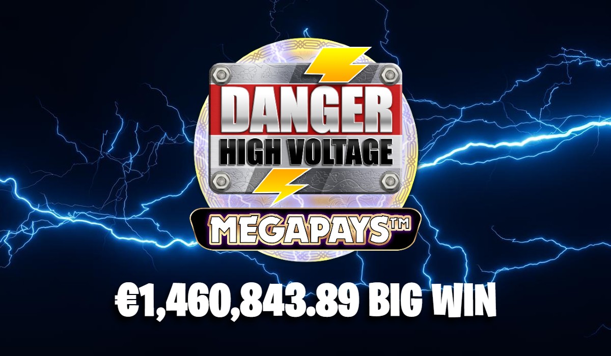 Danger High Voltage Megapays Pays Out €1.4 million Win