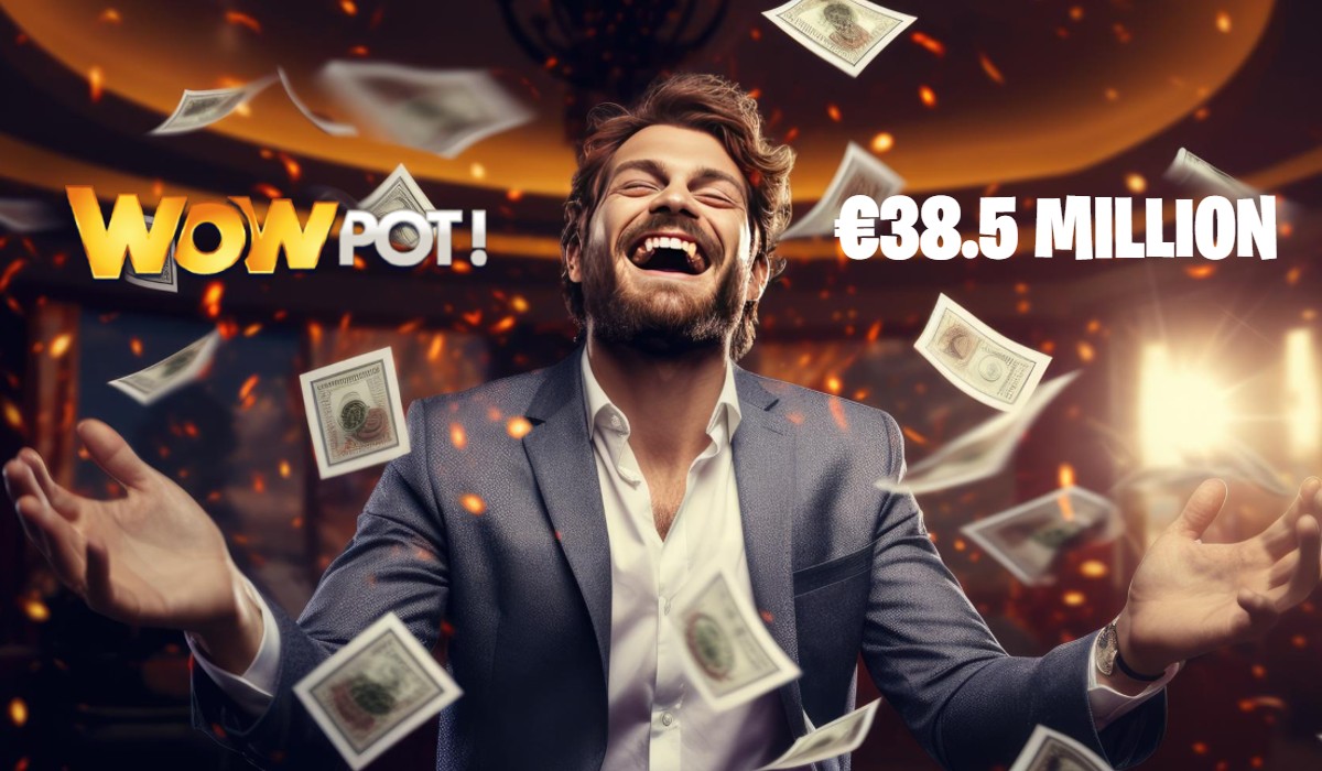 World Record WOWPOT Winner Takes Home €38.5 Million!