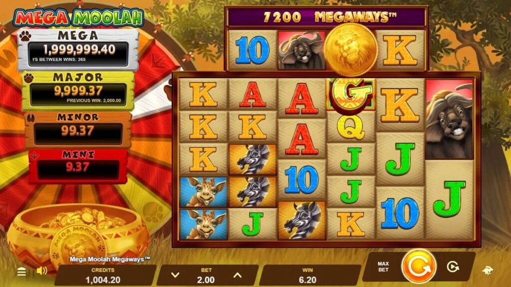 Mega Moolah Megaways Game