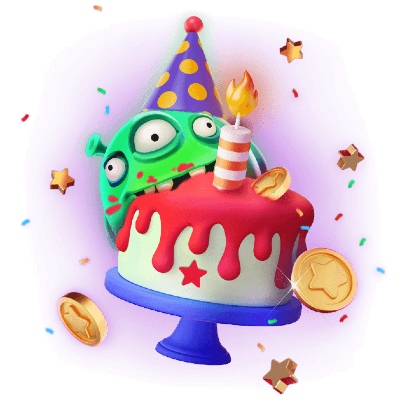 BitStarz 10th Birthday Mascot