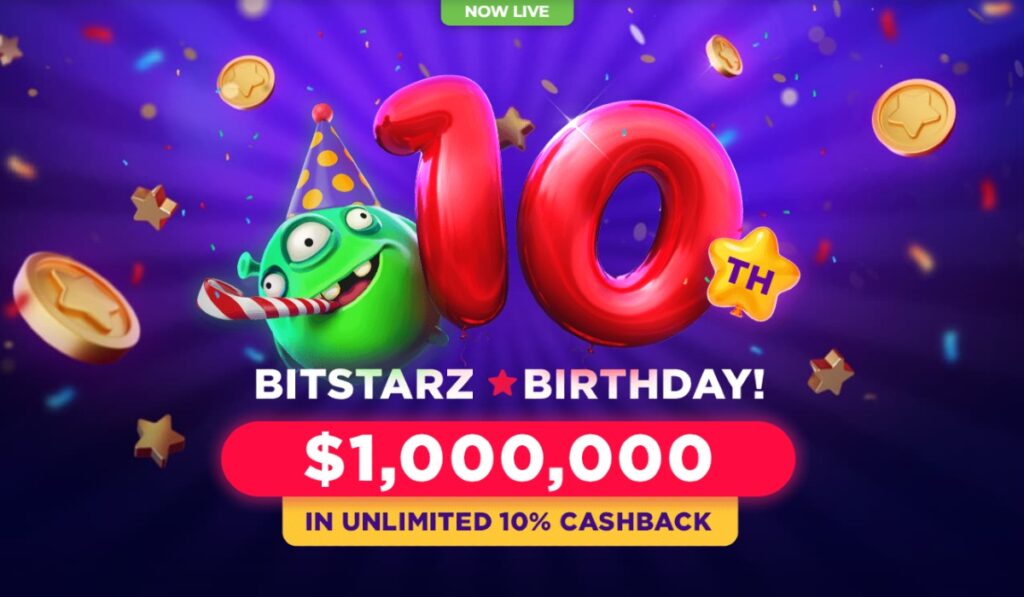 BitStarz 10th birthday